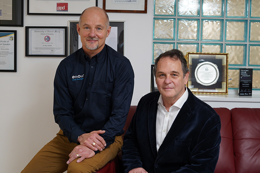 Left - Managing Director - Dr Paul Harrison. Right - Clinical Director - Dr Peter Fairbairn